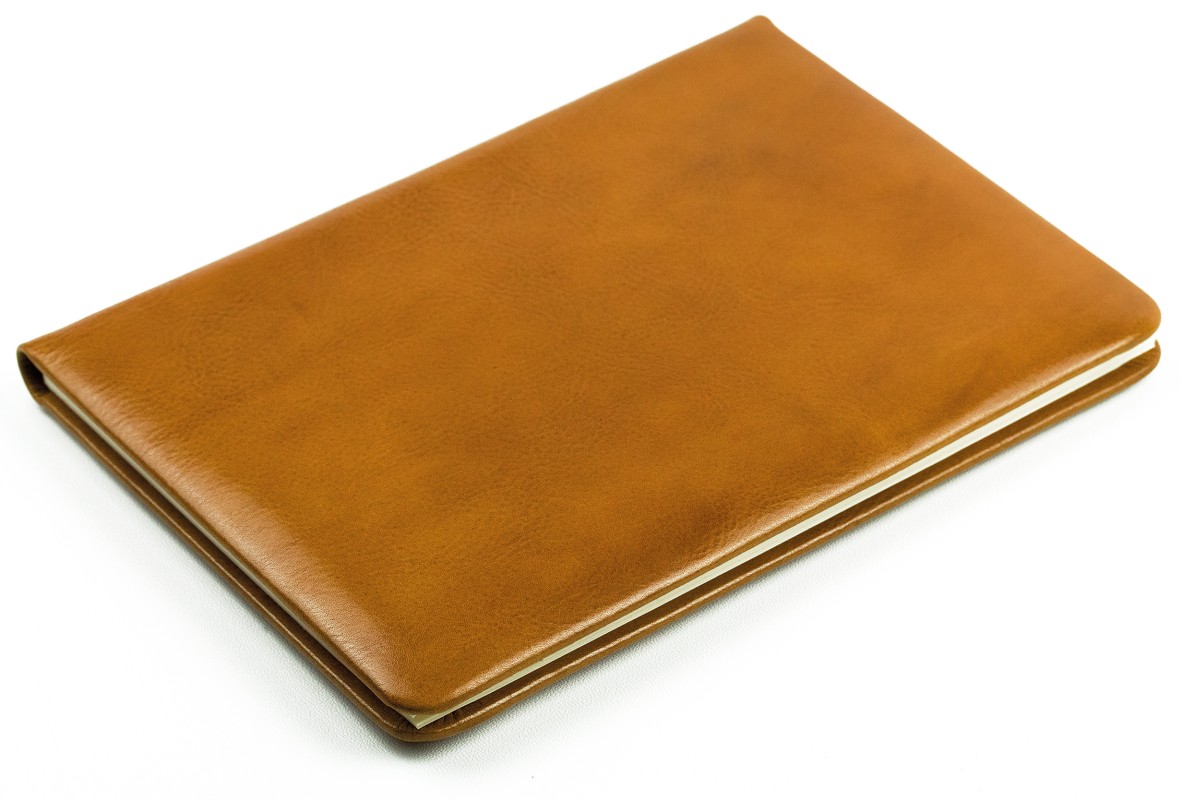 Adressbuch DIN A5 (gebunden) | Echtleder | VINTAGE hellbraun